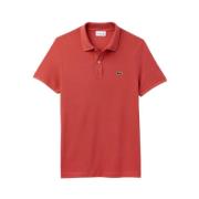 Lacoste Slim Fit Polo Shirt Pink, Herr