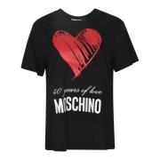 Moschino Snygga T-shirts och Polos Black, Dam