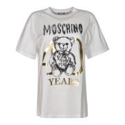 Moschino Stiliga T-shirts och Polos White, Dam