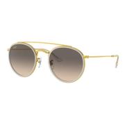 Ray-Ban Legend Gold/Grey Shaded Sungles RB 3647N Yellow, Unisex