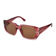 Tom Ford Stiliga solglasögon Ft1035 Pink, Dam