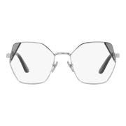 Vogue Silver Eyewear Frames Gray, Herr
