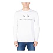 Armani Exchange Sweatshirts White, Herr