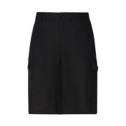 Dolce & Gabbana Long Shorts Black, Herr