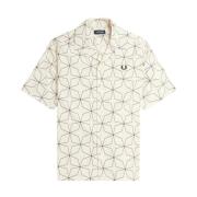 Fred Perry Shirts White, Herr