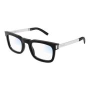 Saint Laurent Black/Blue Sunglasses with Beyond Grey Lenses Black, Uni...
