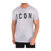 Dsquared2 T-Shirts Gray, Herr