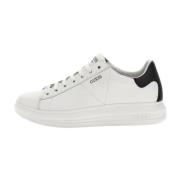 Guess Blandade Läder Vibo Sneakers - Guess Jeans White, Herr