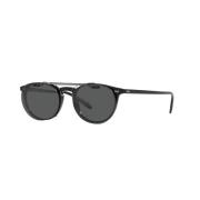 Oliver Peoples Riley-R OV 5004 Clip-On Sunglasses Black, Unisex