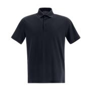 Herno Polo Shirts Blue, Herr