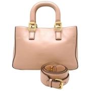 Fendi Vintage Pre-owned Laeder fendi-vskor Pink, Dam