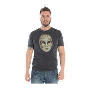 Daniele Alessandrini Musikalisk Mask Sweatshirt Gray, Herr