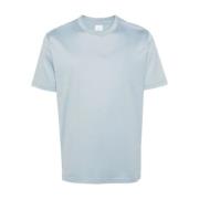 Eleventy T-Shirts Blue, Herr