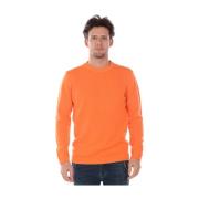 Daniele Alessandrini Sweatshirts Orange, Herr