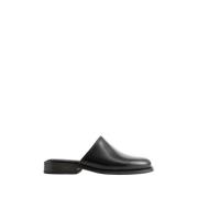 Lemaire Flat Sandals Black, Herr