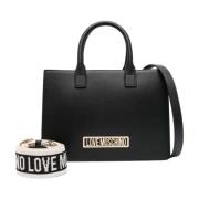 Moschino Handbags Black, Dam
