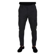 Dolce & Gabbana Slim-fit Trousers Gray, Herr