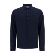 Herno Casual Shirts Blue, Herr