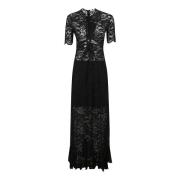 Paco Rabanne Maxi Dresses Black, Dam