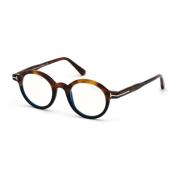 Tom Ford Modig fyrkantig glasögonkollektion Brown, Unisex