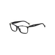 Carolina Herrera Svart och vit stiliga glasögon Black, Dam