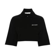 Palm Angels Polo Shirts Black, Dam