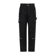 Dion Lee Tapered Trousers Black, Dam