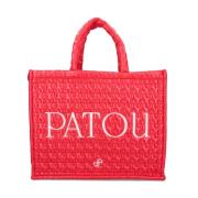 Patou Tote Bags Red, Dam