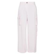 Liu Jo Wide Trousers Pink, Dam