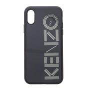 Kenzo Svart Neon Fodral för iPhone X/Xs Black, Herr