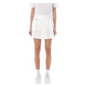 Lacoste Skirts White, Dam