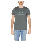 Armani Exchange T-Shirts Green, Herr