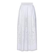 Alberta Ferretti Midi Skirts White, Dam
