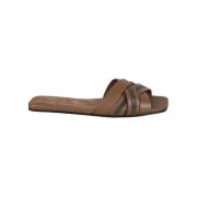 Brunello Cucinelli Sandals Brown, Dam