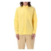 Pop Trading Company Snapdragon Skjorta Yellow, Herr