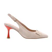 Nathan-Baume Höj din stil med Slingback Pumps Beige, Dam