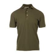 Gran Sasso Polo Shirts Green, Herr