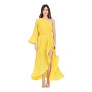 Simona Corsellini Party Dresses Yellow, Dam