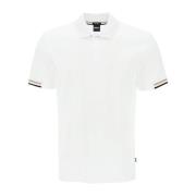 Boss Polo Shirts White, Herr