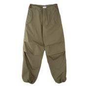 Adriano Goldschmied Straight Trousers Green, Dam