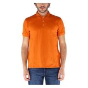 Colmar Polo Shirts Orange, Herr
