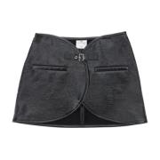 Courrèges Short Skirts Black, Dam