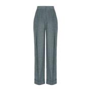 Emporio Armani Tapered Trousers Gray, Dam