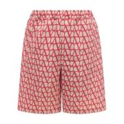 Valentino Casual Shorts Red, Herr