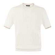 Peserico T-Shirts White, Herr