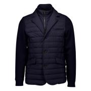 Moorer Down Jackets Blue, Herr