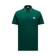 Moncler Polo Shirts Green, Herr