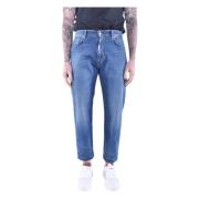 Represent Retro Baggy Denim Jeans Blue, Herr