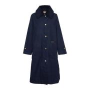 Barbour Single-Breasted Coats Blue, Dam