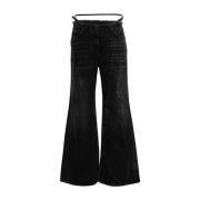 Givenchy Flared Jeans Black, Dam
